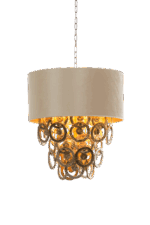 Lumiere - Hanglamp rings small glasschakels