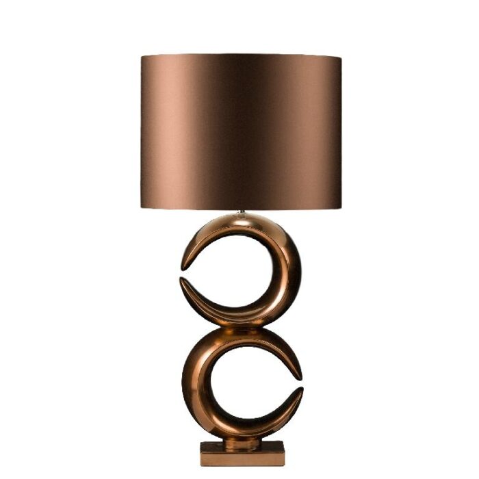 Stout verlichting - Luna tafellamp dubbel golden brons - eric kuster stijl