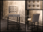 CHIQUE Concept - Barkruk Flora - Afbeelding 2