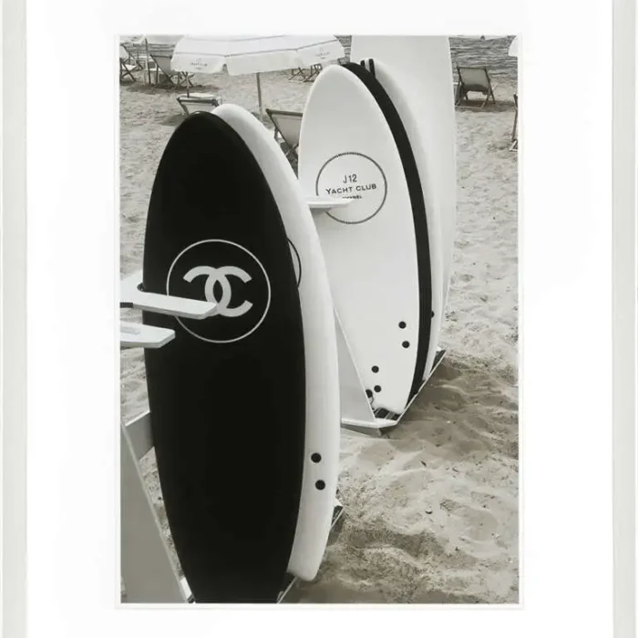 CHIQUE Art collection - Chanel Yacht Club surf - kunst
