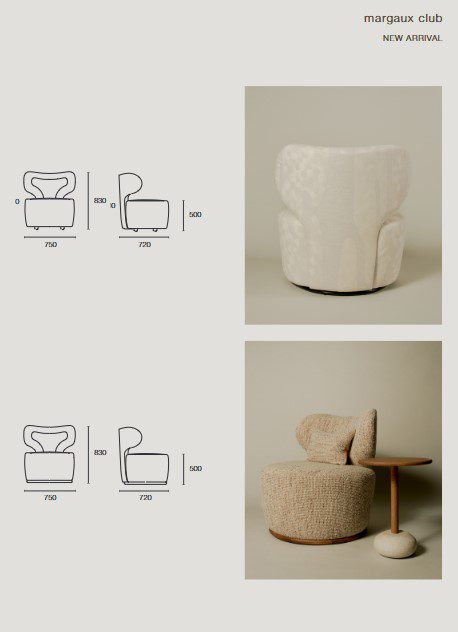 duran margaux club fauteuil