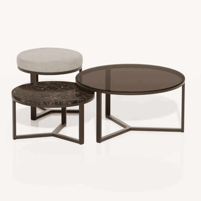 chique concept salontafel set van 3 splendidus