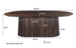 salvator walnut 300cm
