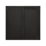 sukhmia gunmetal mdf wall panel shiny square l