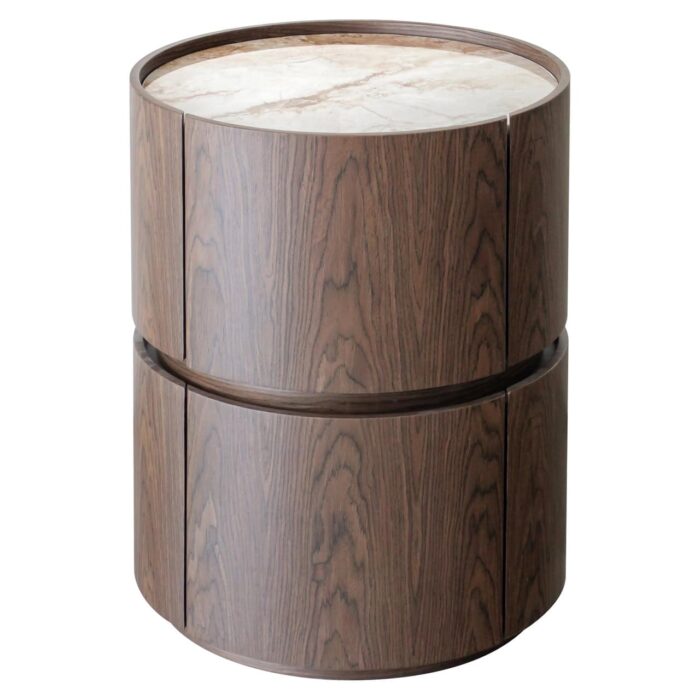 - Nachtkastje Ellery brown 2-drawers