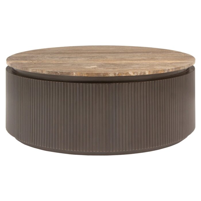 - Salontafel Russo ash brown 90Ø
