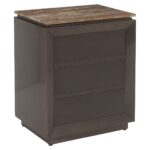 - Nachtkastje Russo ash brown 3-drawers