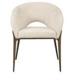 - Eetkamerstoel Kenzi natural linear fire retardant