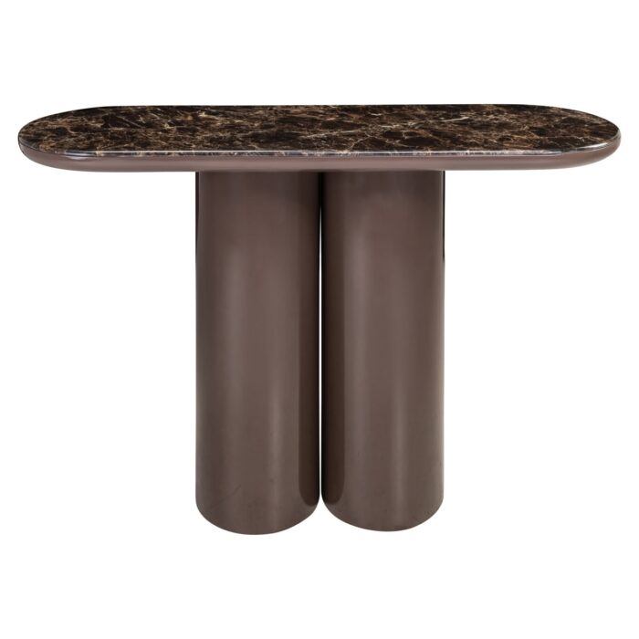 - Console Almundi chocolat brown