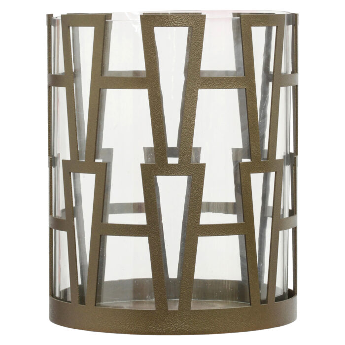 - Windlicht Shandy brass antique small