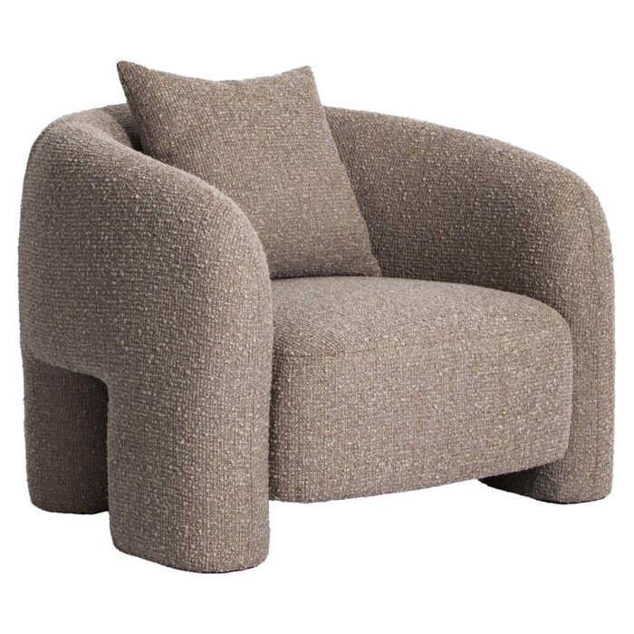 - Lounge stoel Tuscany mocca chunky