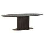 - Eettafel Luxor brown oval 235
