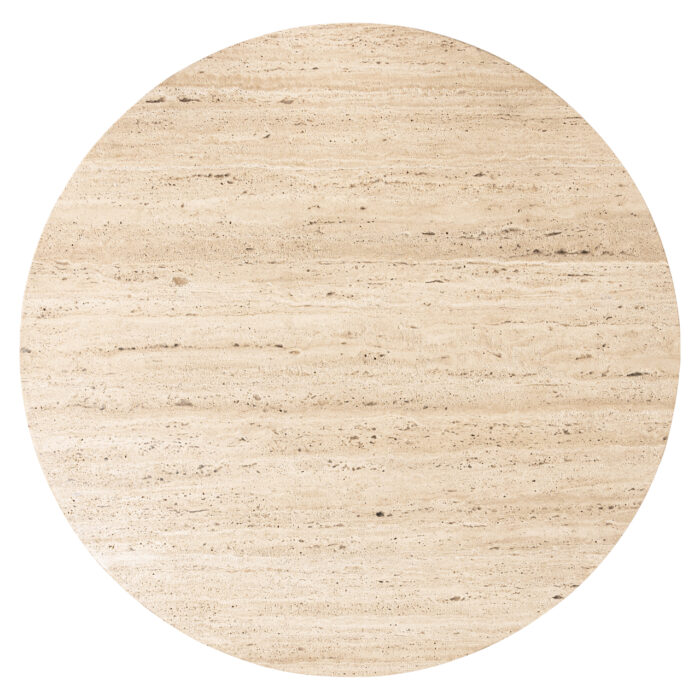 - Salontafel Hampton dark brown 90Ø