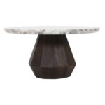 - Salontafel Oberoy Blush beige 80Ø