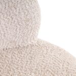 - Lounge stoel Jackie lovely cream swivel kids