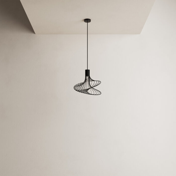 ztahl 4210 lodi hanglamp Ø40 cm zwart 9005