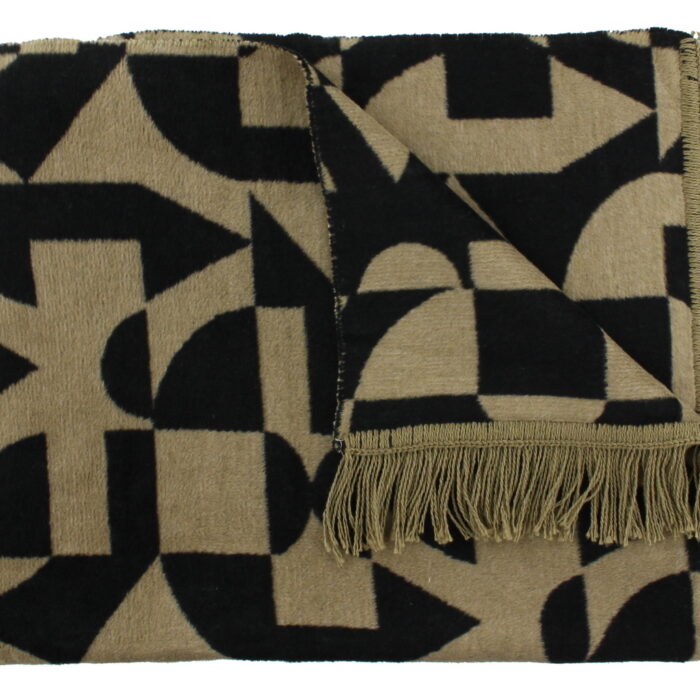 claudi plaid lonata black/brown